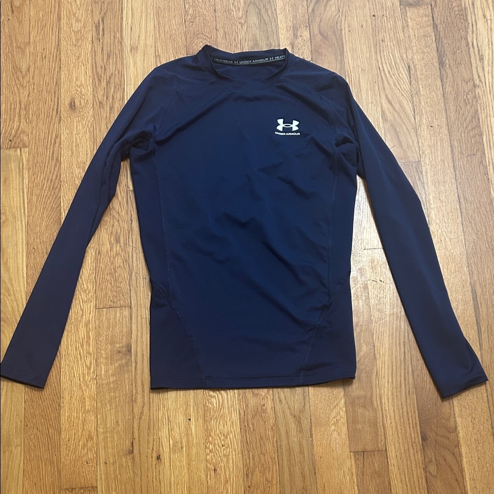 Under Armour Dark Blue baseball long sleeve Performance Top men’s medium